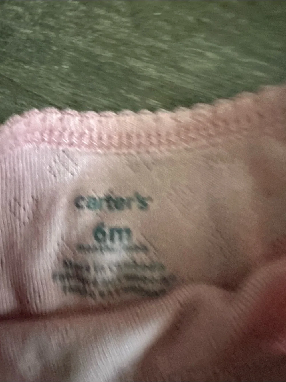 Carter's Light Pink Long-Sleeve Baby Bodysuit